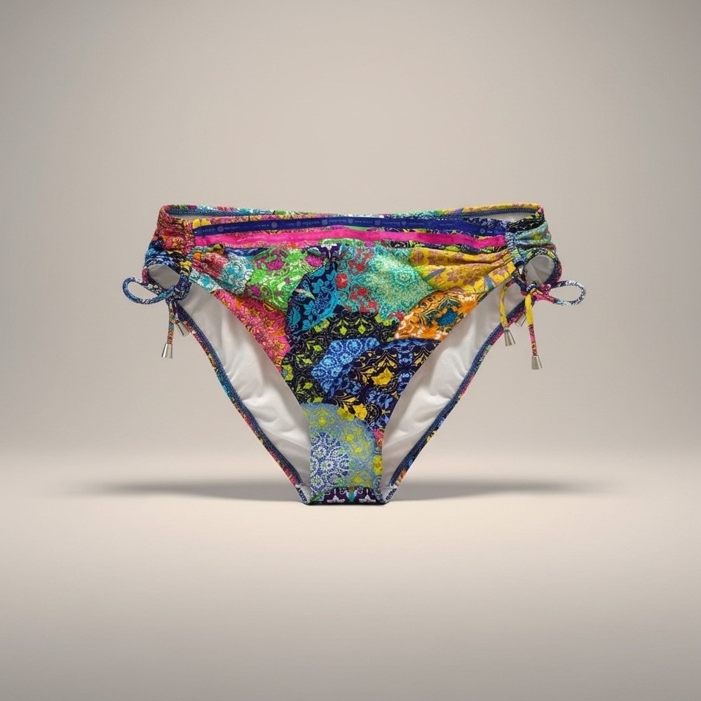 Lise‎ Charmel Venezia Bikini Bottom Size Small Multi French Designer Luxury Pool
